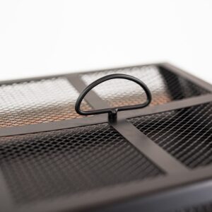 Adjustable Fire Table Spark Screen