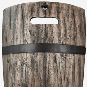 Wine Barrel Fire Table Door